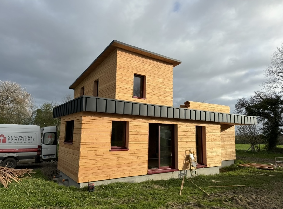 Construction maison bois Trégor
