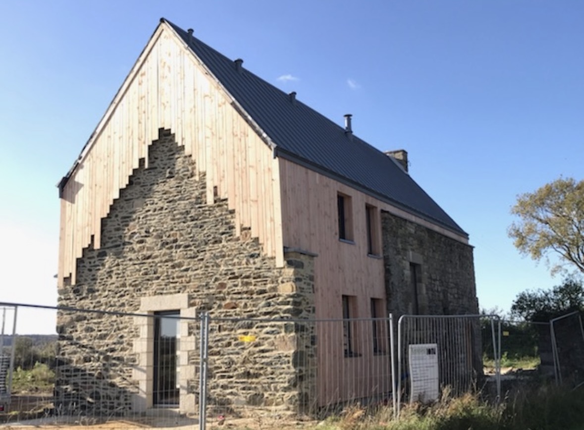 Maison bois design Trégor